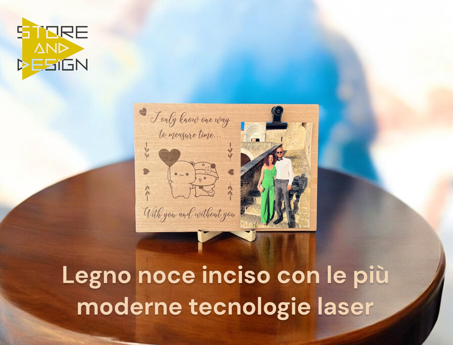 Portafoto in legno Bubu&Dudu
