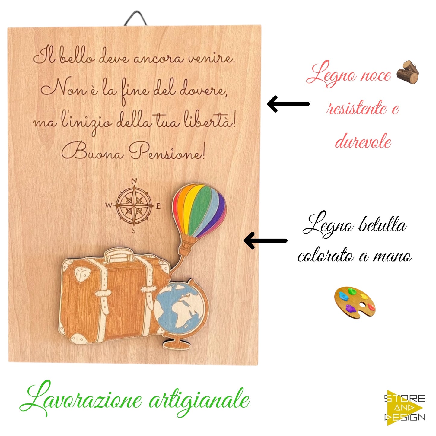 Targa decorativa Pensione