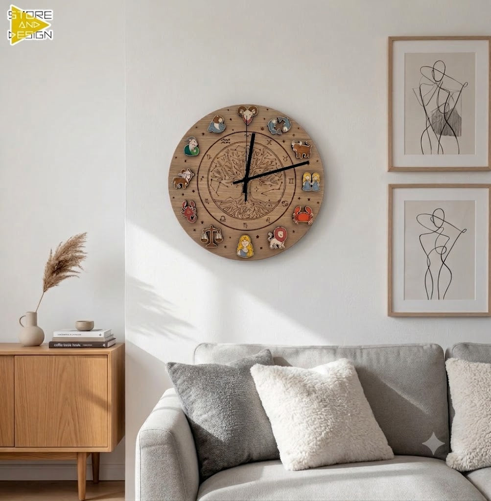 Orologio da parete Zodiaco