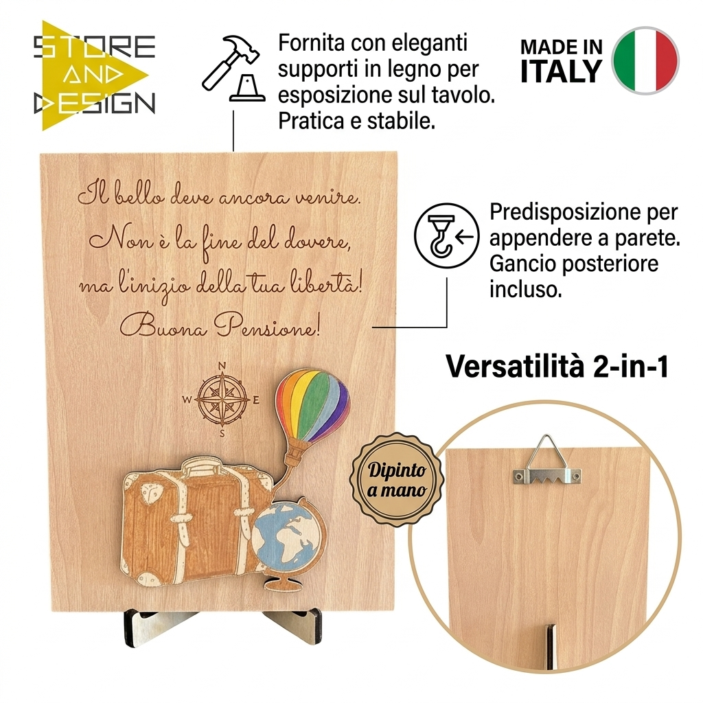 Targa decorativa Pensione