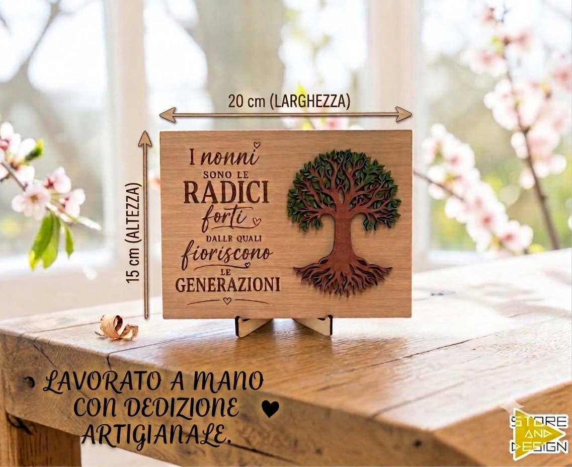 Targa decorativa Nonni