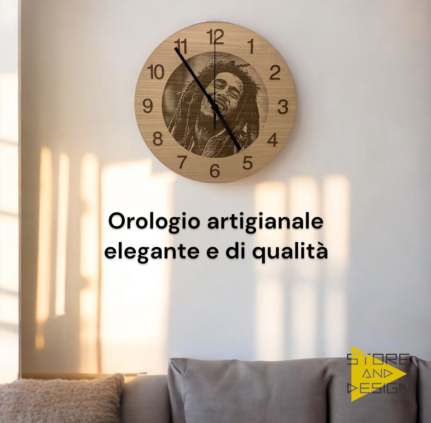Orologio da parete Bob Marley