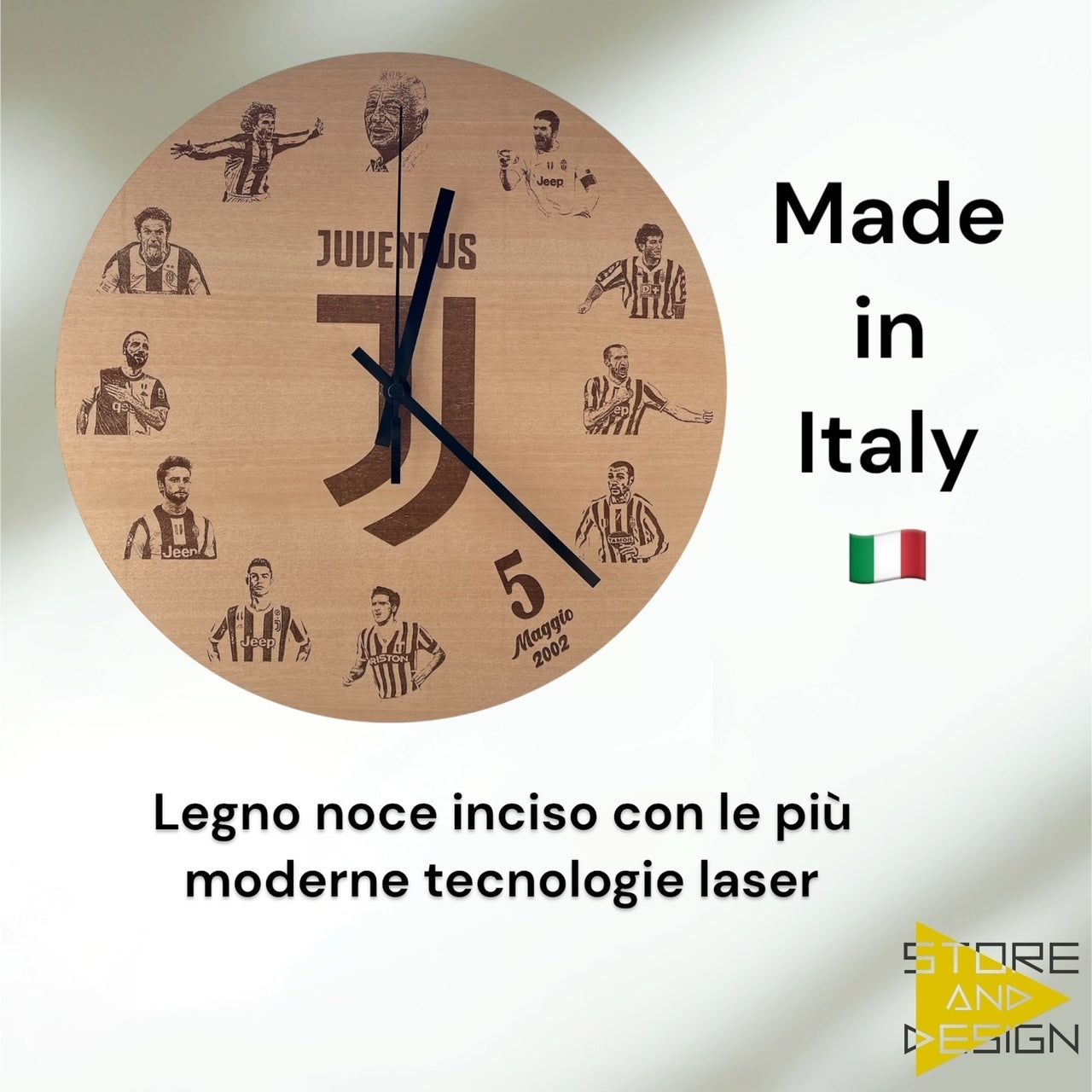Orologio da parete Juventus