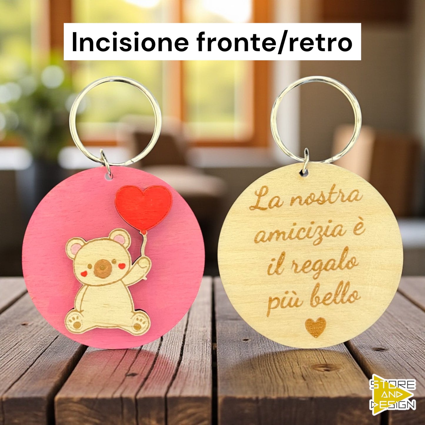 Portachiavi Orsetto dell'Amicizia