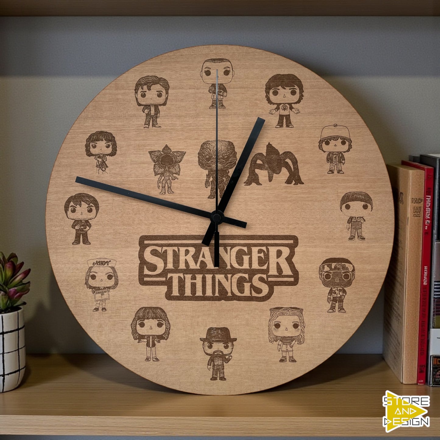 Orologio da parete Stranger Things