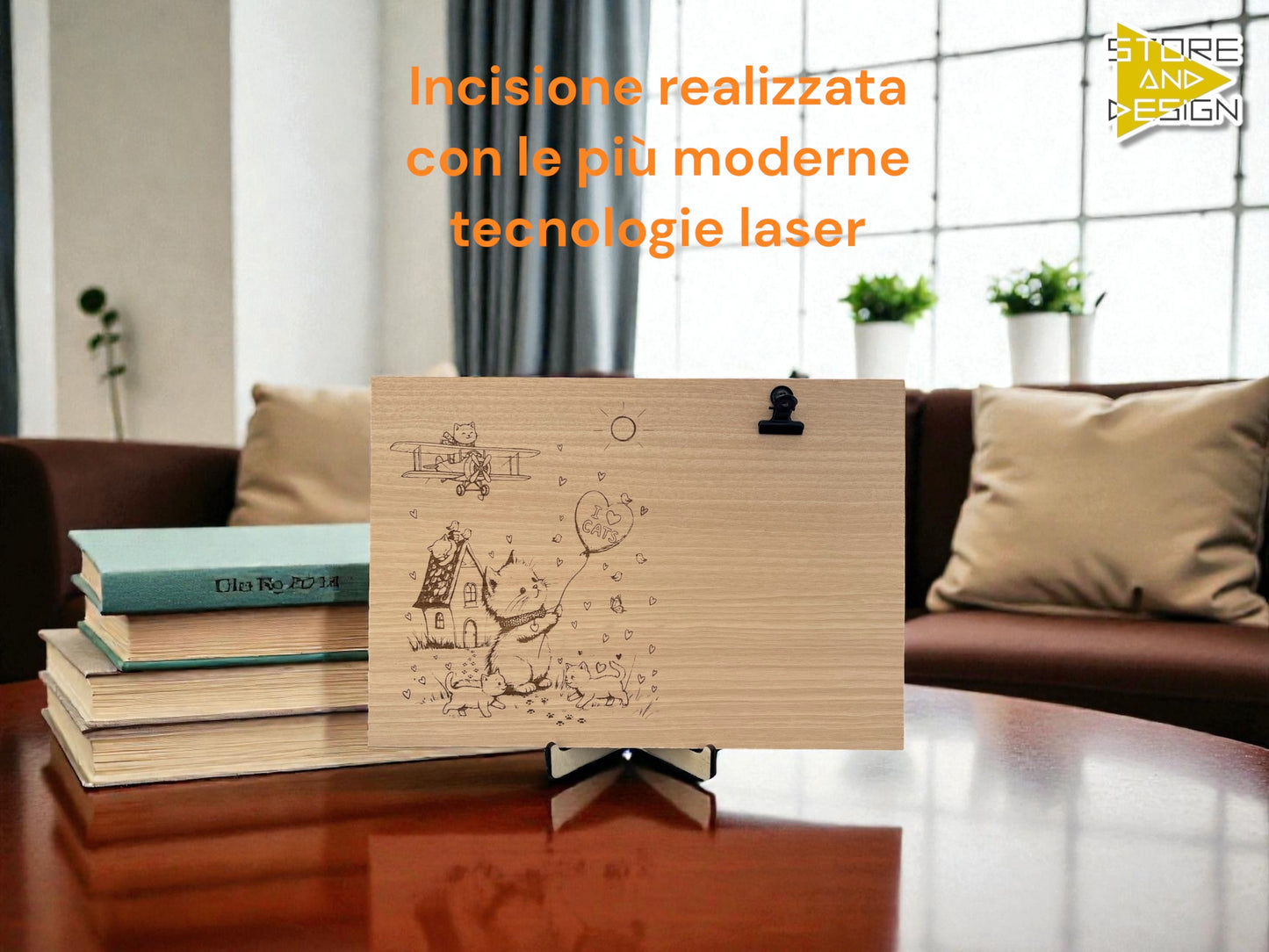 Portafoto Gatto da tavolo