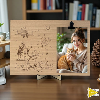 Portafoto Gatto da tavolo