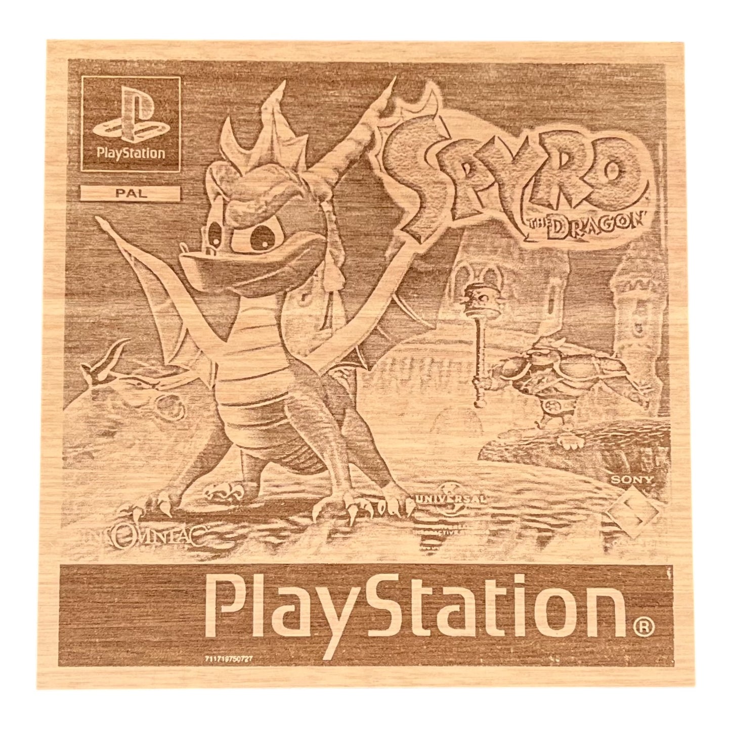 Poster da parete Spyro The Dragon