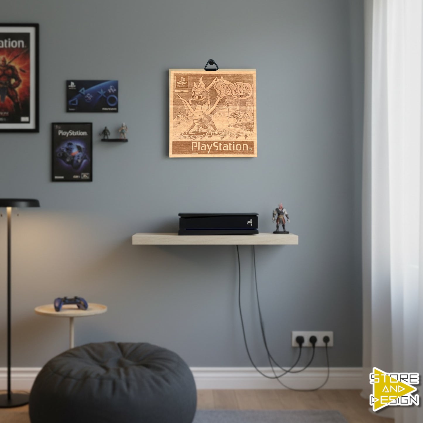 Poster da parete Spyro The Dragon