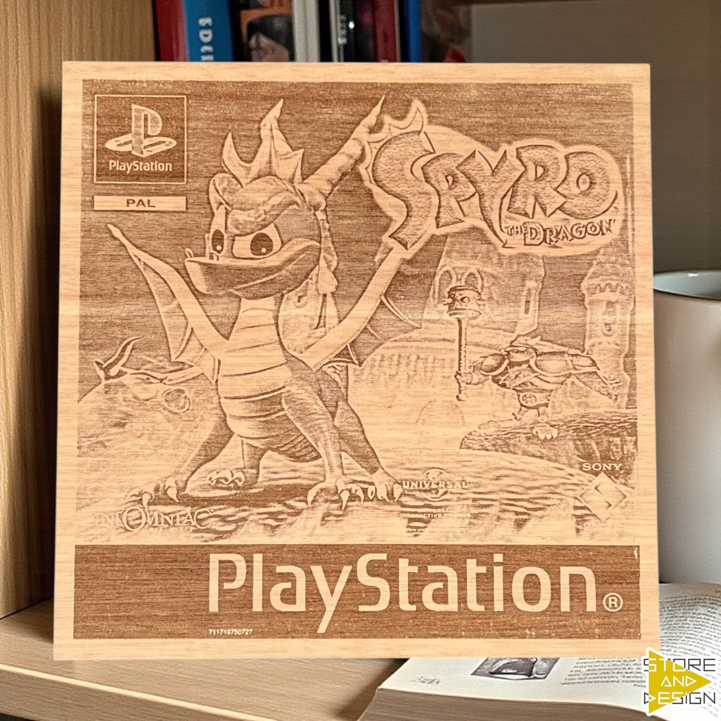 Poster da parete Spyro The Dragon