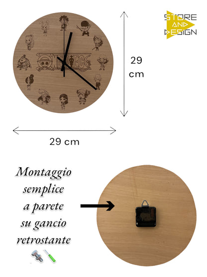 Orologio da parete One Piece