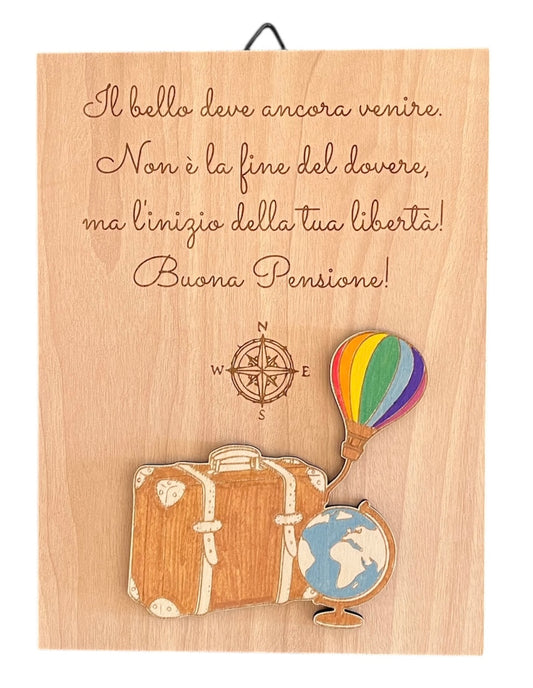 Targa decorativa Pensione