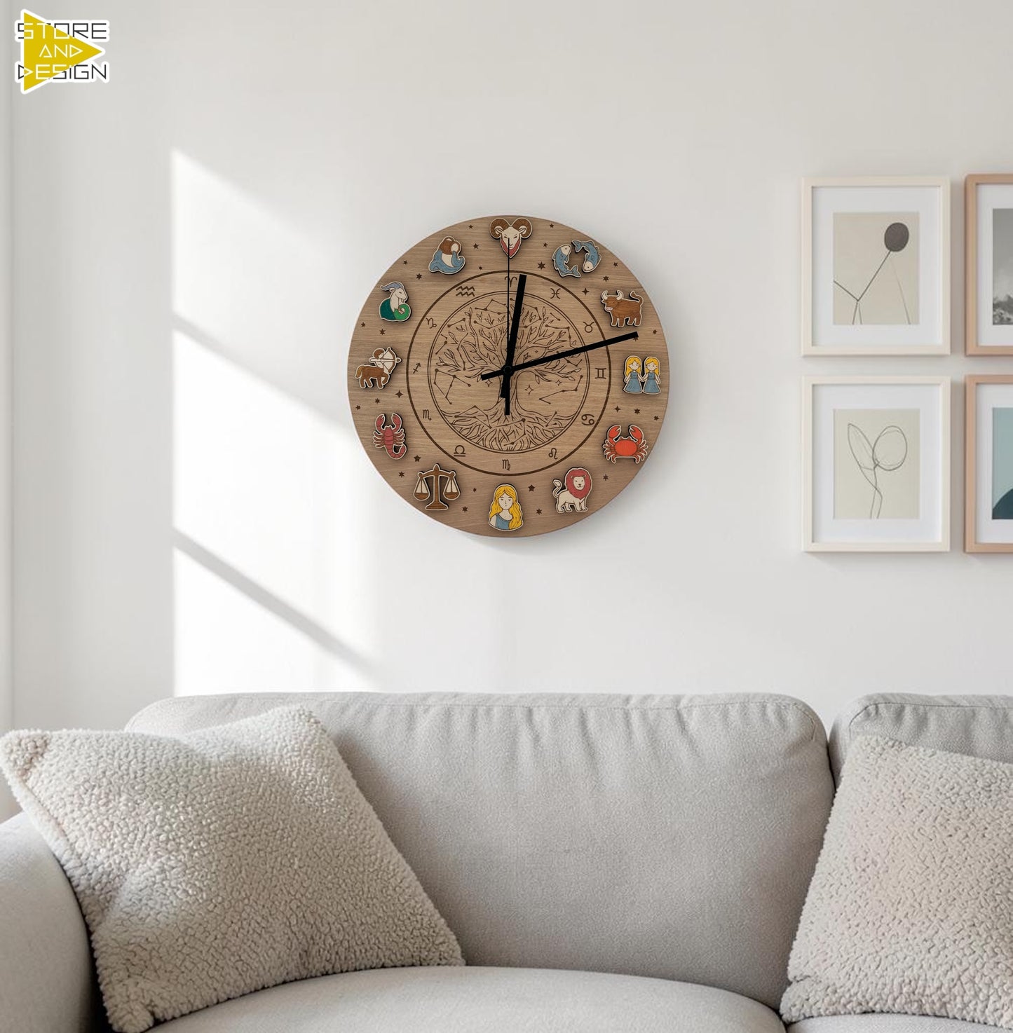 Orologio da parete Zodiaco