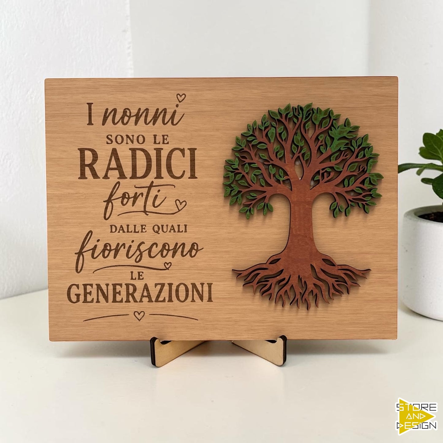 Targa decorativa Nonni