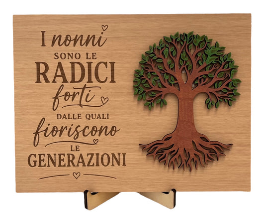 Targa decorativa Nonni